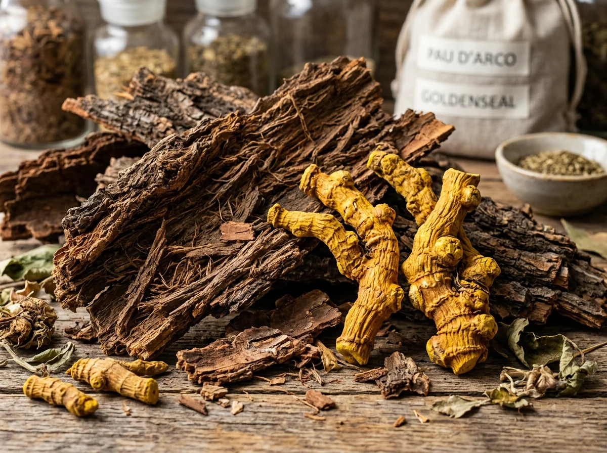 Botanical roots and bark
