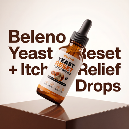 Beleno Itch Relief Drops bottle